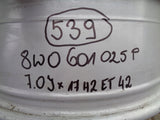 AUDI A4 B9 8W A6 C7 FELGA 7x17 ET42 8W0601025P