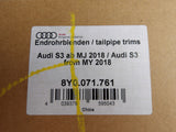 AUDI A3 S3 8Y 20- PRAWA KOŃCÓWKA WYDECHU 8Y0071761 8Y0253826