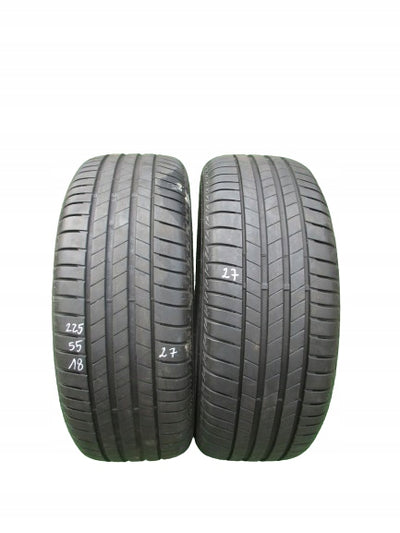 OPONA BRIDGESTONE TURANZA T005 225/55/18 102Y AO1 6,4 mm 22r 2 szt