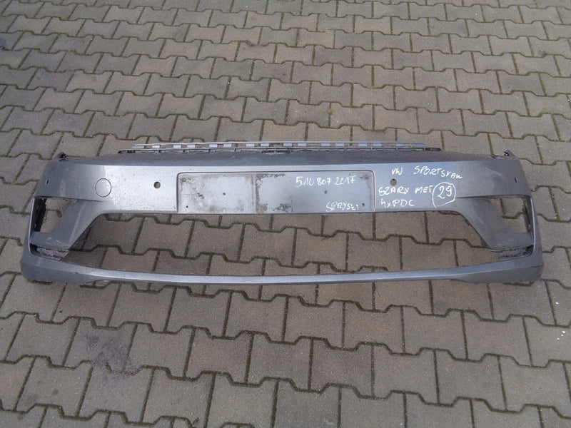 VW GOLF VII 7 SPORTSVAN ZDERZAK PRZÓD 510807221F