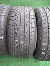 OPONA OPONY DUNLOP Sport MAXX 215/45/16 86H 6,5 mm 4 szt
