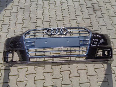 AUDI A4 B9 8W ZDERZAK PRZÓD CZARNY PDC 8W0807437