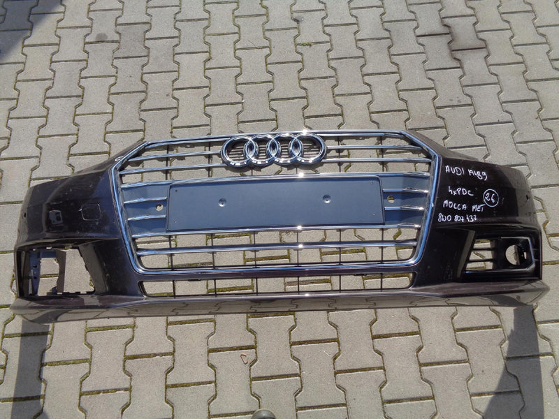 AUDI A4 B9 8W ZDERZAK PRZÓD CZARNY PDC 8W0807437